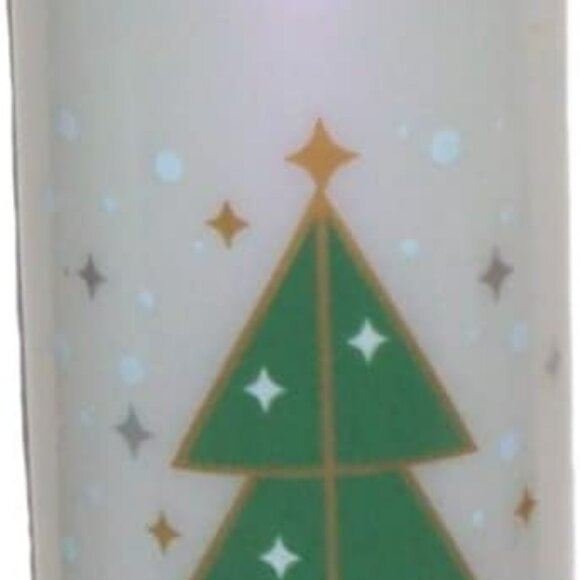 Tupperware Eco Sports Water Bottle Christmas Tree Holiday Design 25 oz. Flip Top - Picture 10 of 16